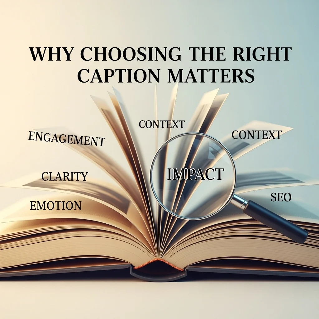 Why Choosing the Right Caption Matters