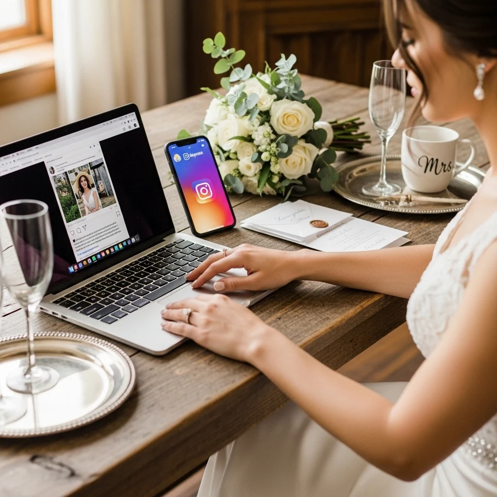 Why Instagram Captions Matter for Brides