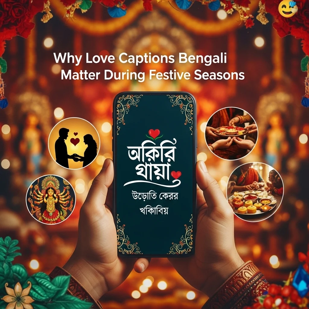 Why Love Captions Bengali Matter During Festive Seasons