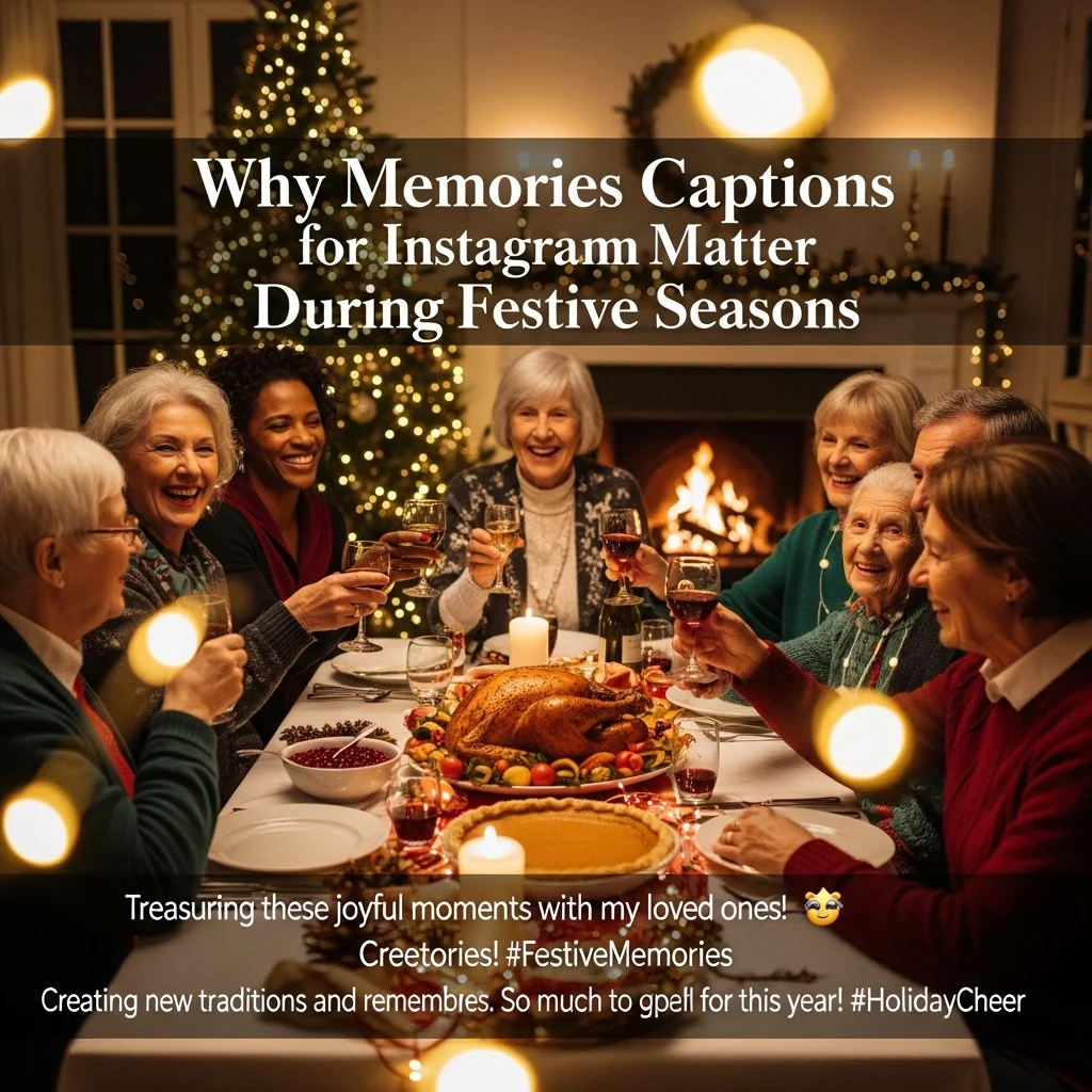 Why Memories Captions for Instagram Matter During Festive Seasons
