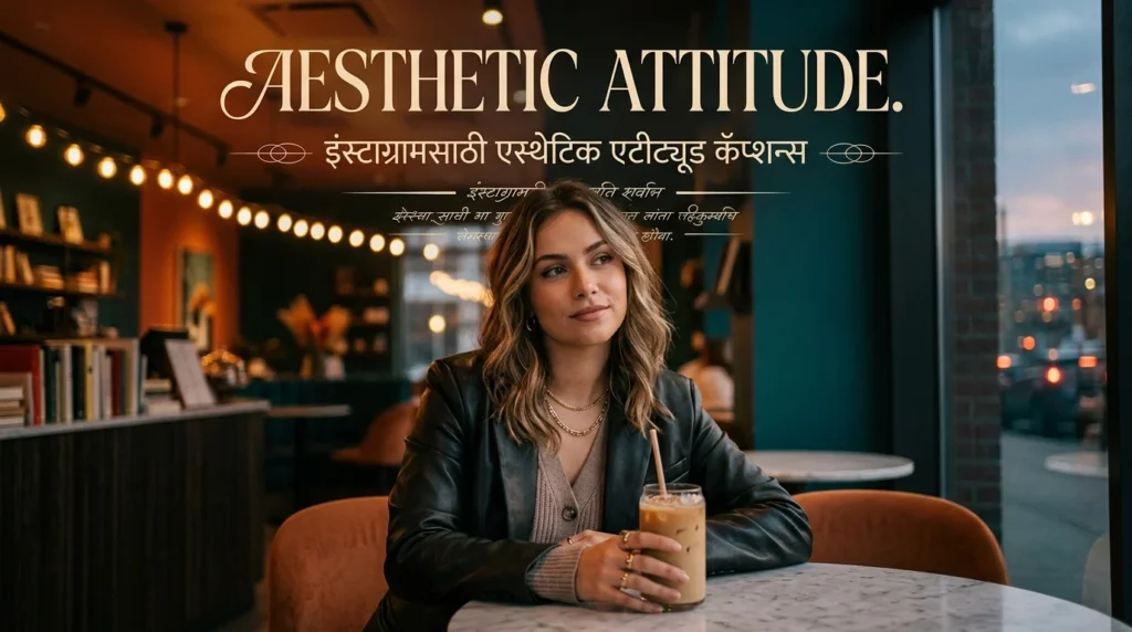 Aesthetic Attitude Captions for Instagram in Marathi