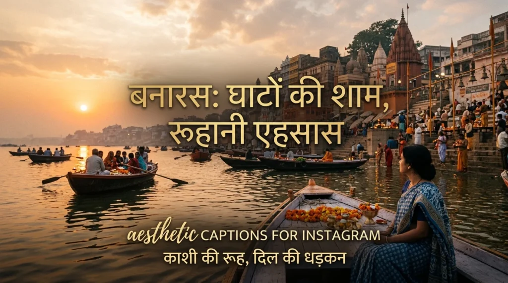 Aesthetic Banaras Captions for Instagram in Hindi