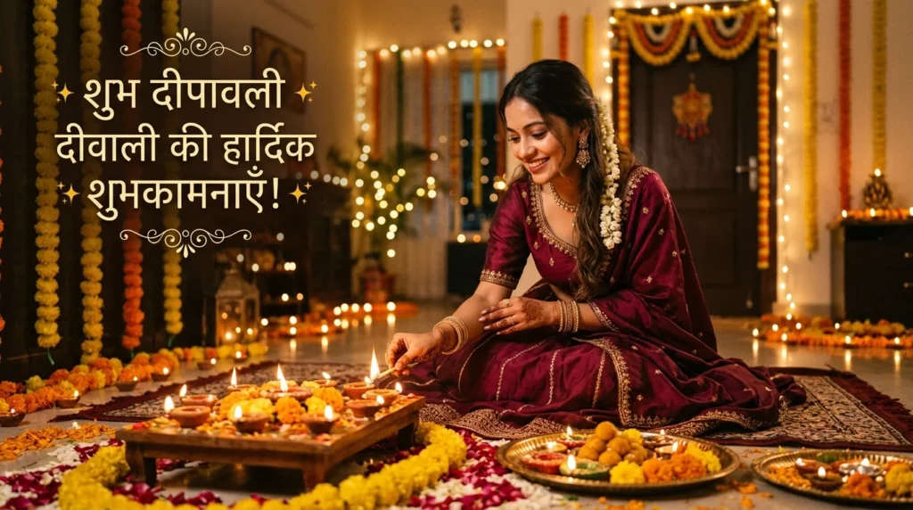 Aesthetic Diwali Captions for Instagram in Hindi