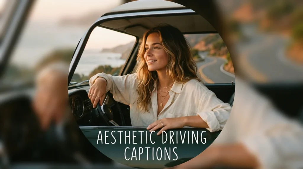 Aesthetic Driving Captions for Instagram