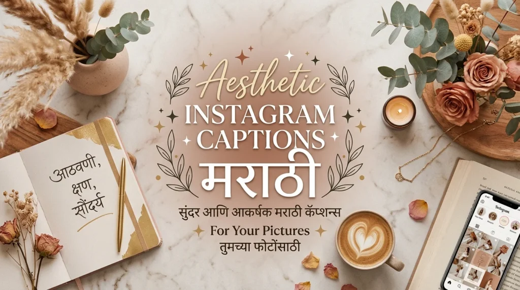 Aesthetic Instagram Captions Marathi
