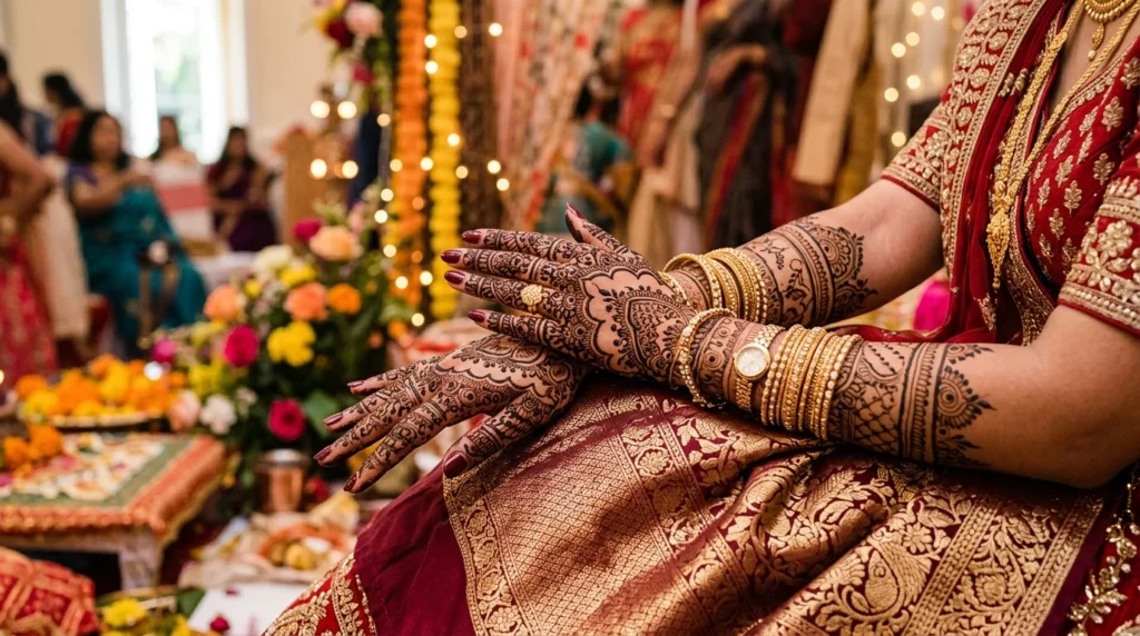 Aesthetic Mehndi Captions