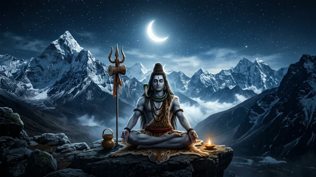 Aesthetic Shiva Captions for Instagram in Hindi