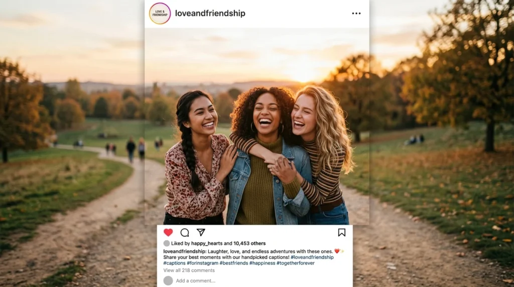 Best 3 Friends Captions for Instagram Reels