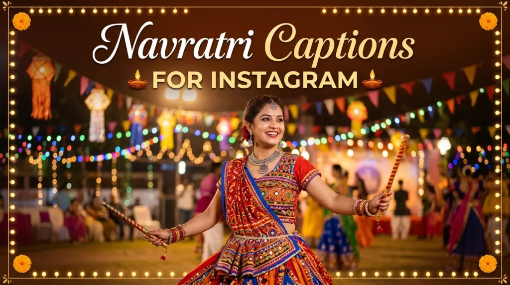 Best Navratri Captions for Instagram Reels