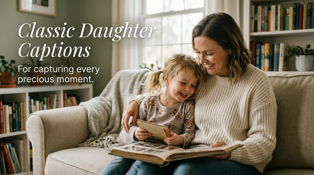 Classic Daughter Captions for Instagram