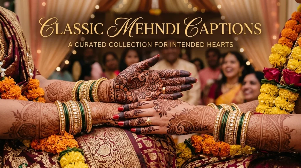 Classic Mehndi Captions