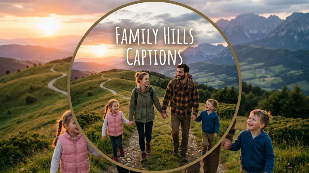 Family Hills Captions for Instagram