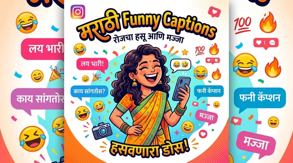 Funny Instagram Captions Marathi