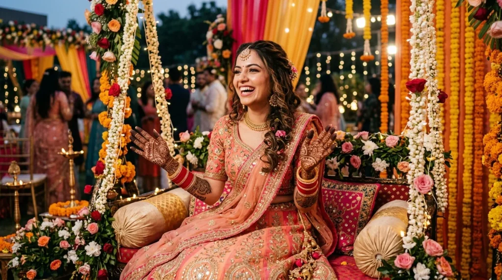 Hindi Bride to Be Captions