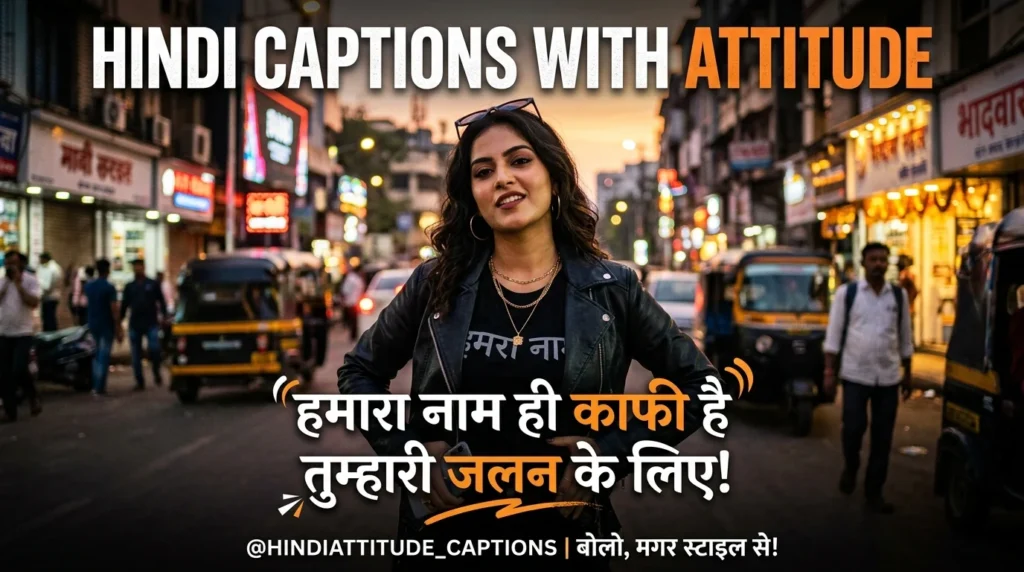 Hindi Captions with Attitude for Instagram