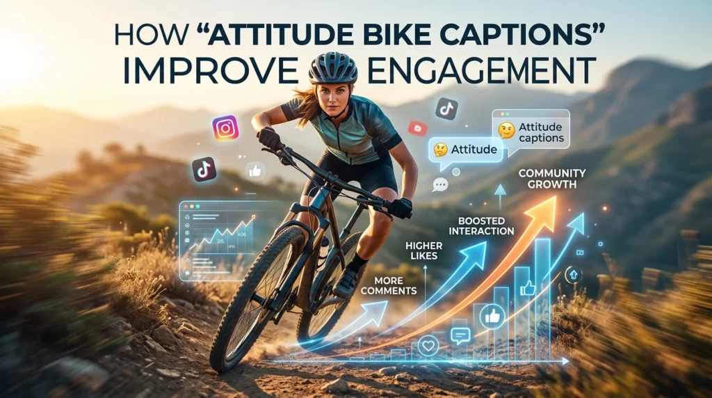 How Attitude Bike Captions Improve Engagement