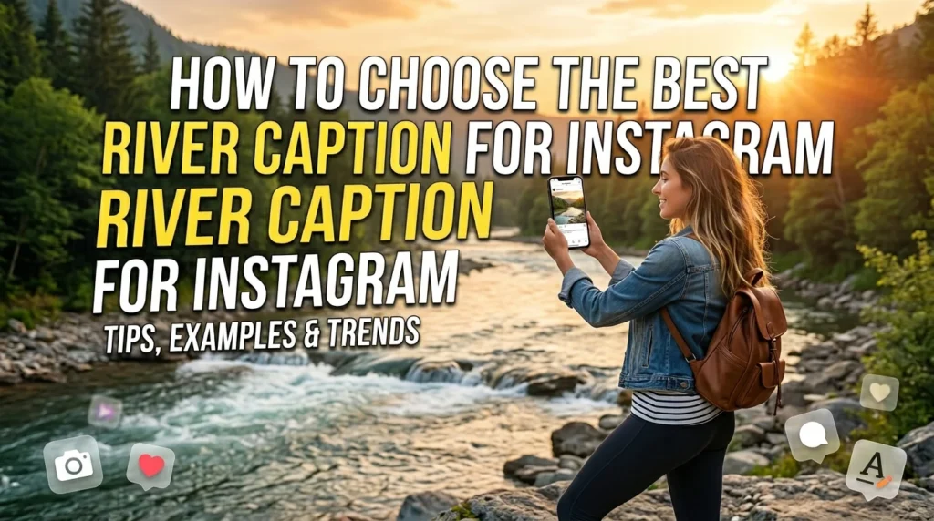 How to Choose the Best River Caption for Instagram
