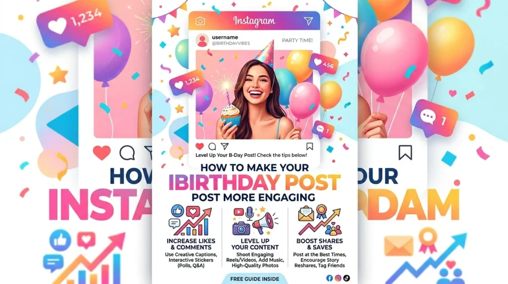 How to Make Your Instagram Birthday Post More Engaging