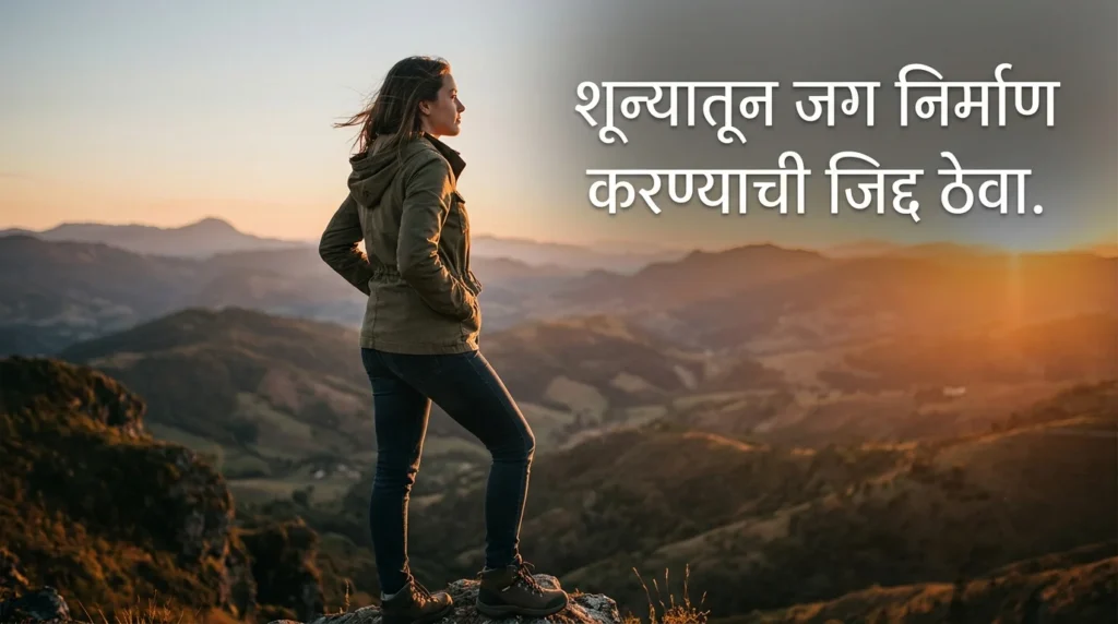 Inspirational Attitude Captions in Marathi