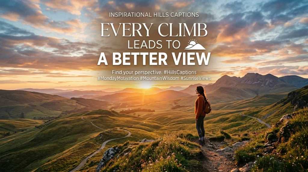 Inspirational Hills Captions for Instagram