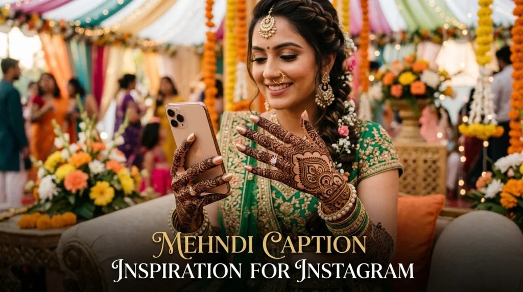 Inspirational Mehndi Captions