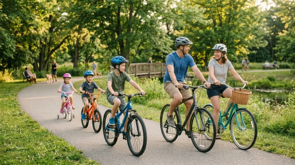 ❤️ Love & Family Bike Ride Captions