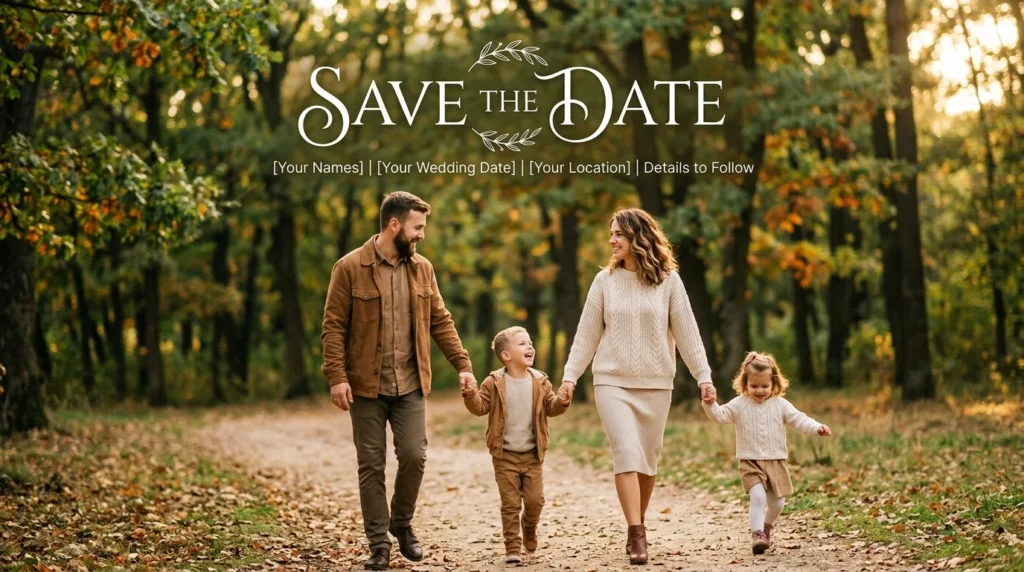 Love and Family Save the Date Captions