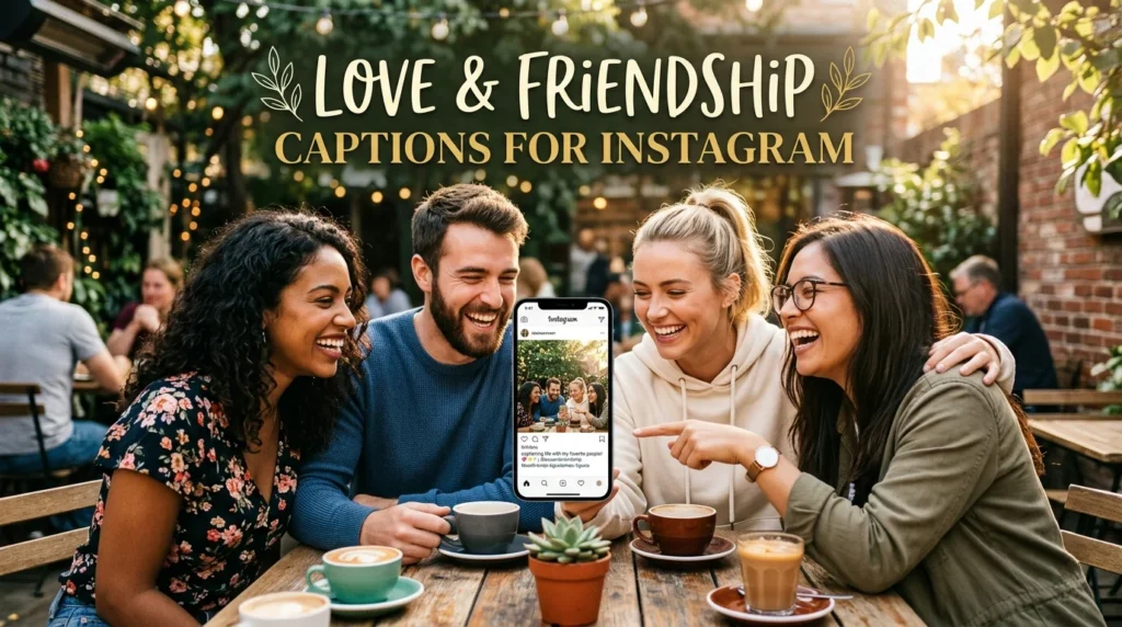 Love & Friendship Captions for Instagram
