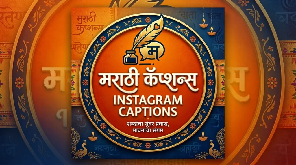 Short Instagram Captions Marathi