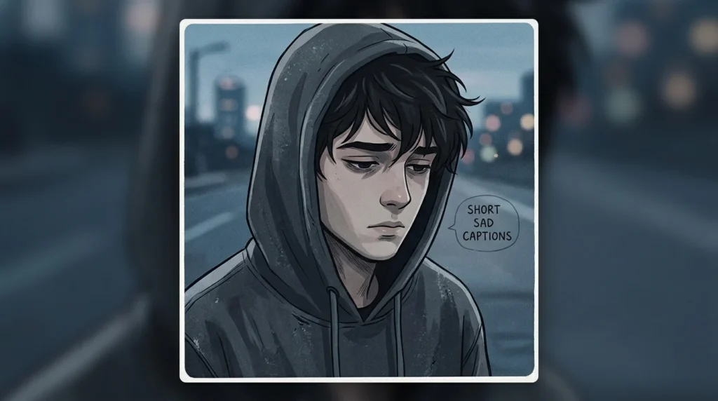 Short Sad Captions for Instagram for Boy