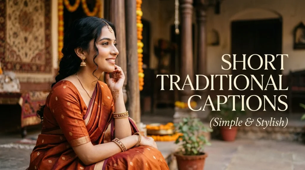Short Traditional Captions (Simple & Stylish)