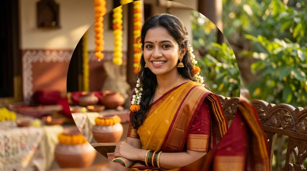 Traditional Outfit Captions for Instagram for Girl