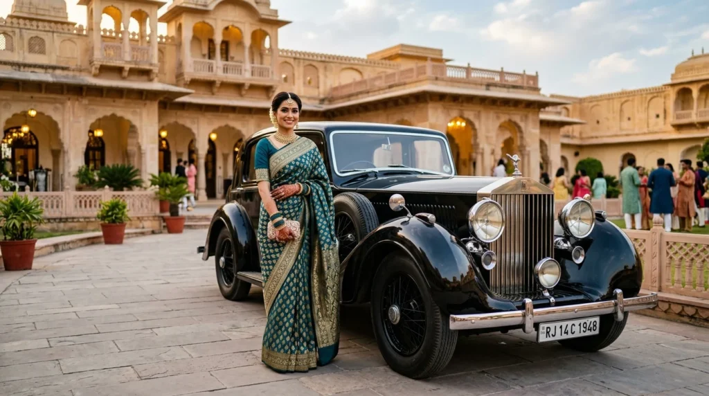 Traditional Outfit Captions with Cars