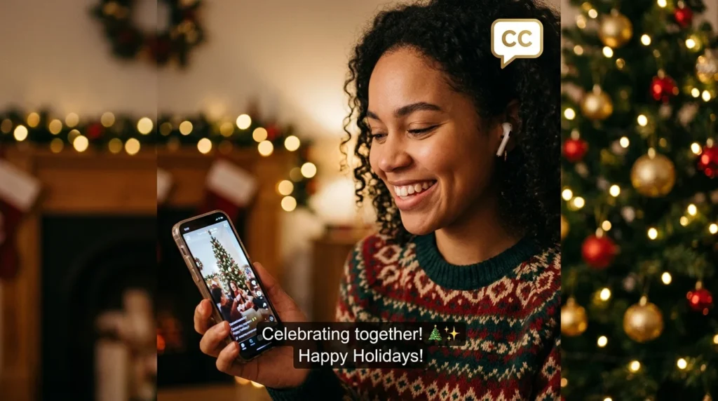 Why Captions Matter During Festive Seasons
