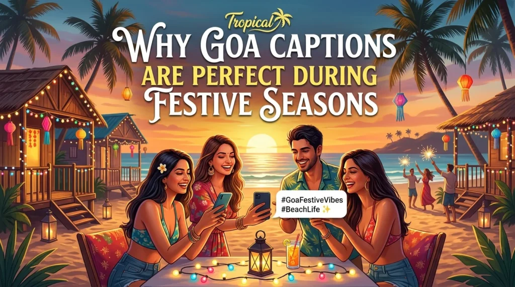 Why Goa Captions Are Perfect During Festive Seasons