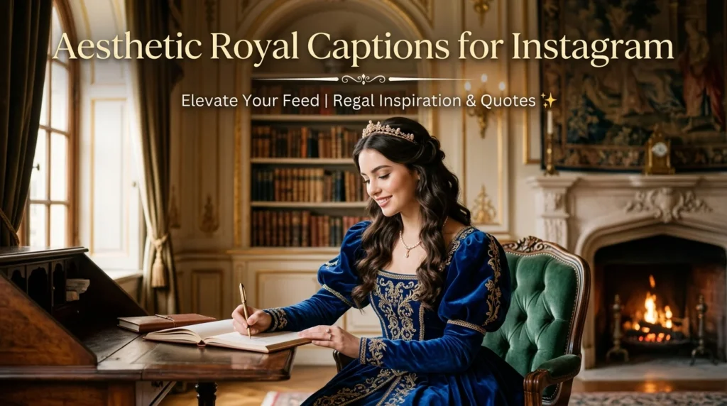 Aesthetic Royal Captions for Instagram
