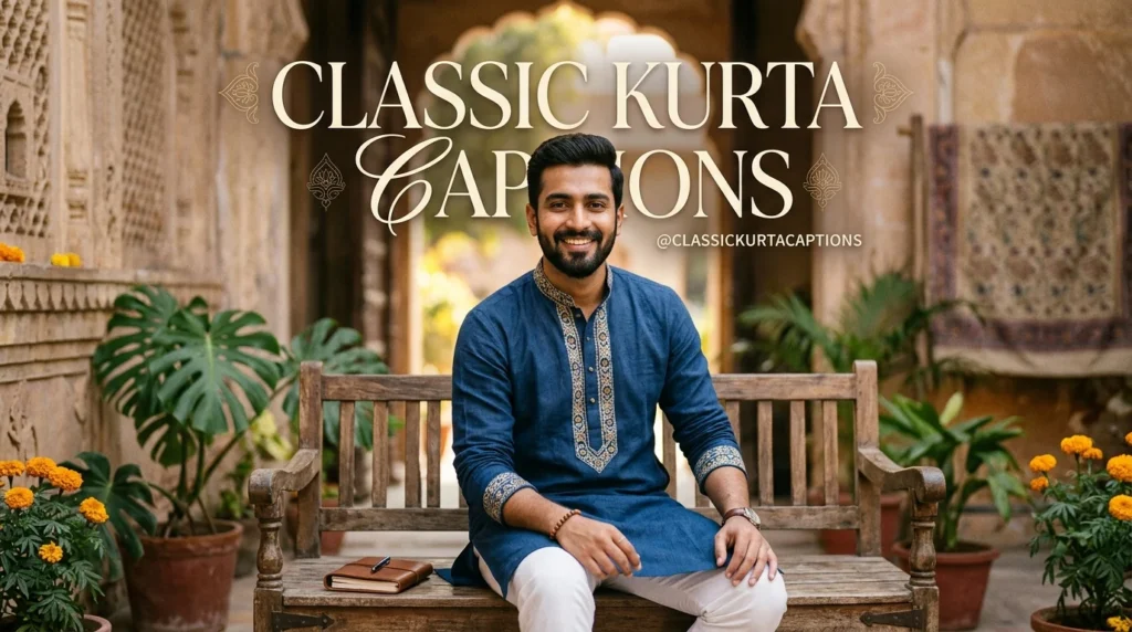Classic Kurta Captions for Instagram