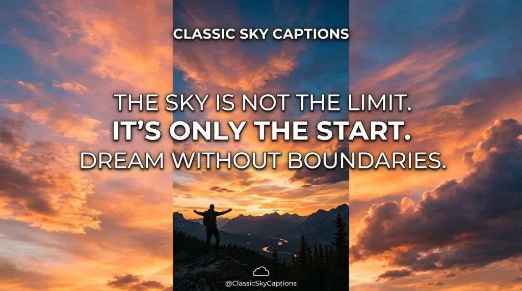 Classic Sky Captions Short