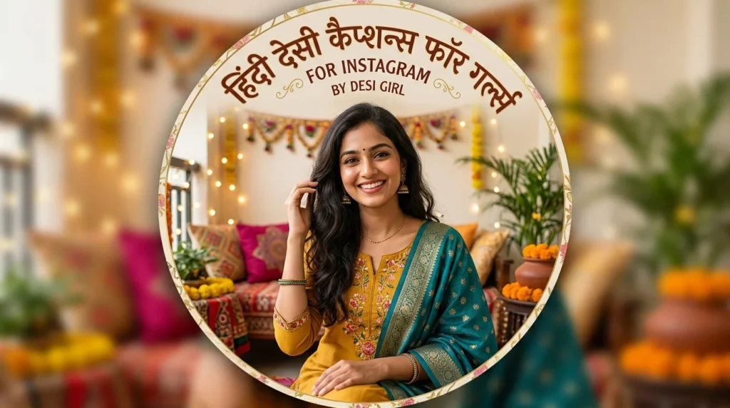 Hindi Desi Captions for Instagram for Girl