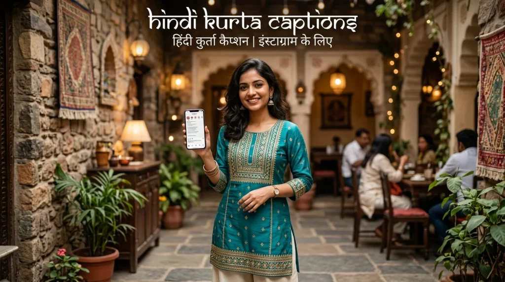Hindi Kurta Captions for Instagram