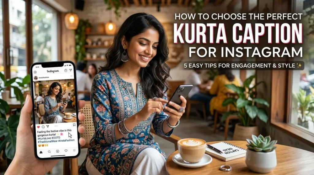 How to Choose the Perfect Kurta Caption for Instagram