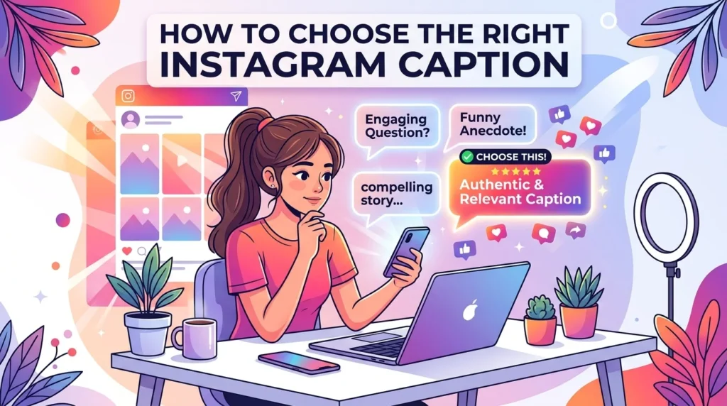 How to Choose the Right Instagram Caption