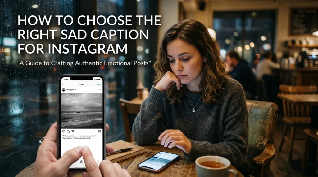 How to Choose the Right Sad Caption for Instagram