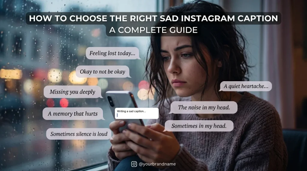 How to Choose the Right Sad Instagram Caption
