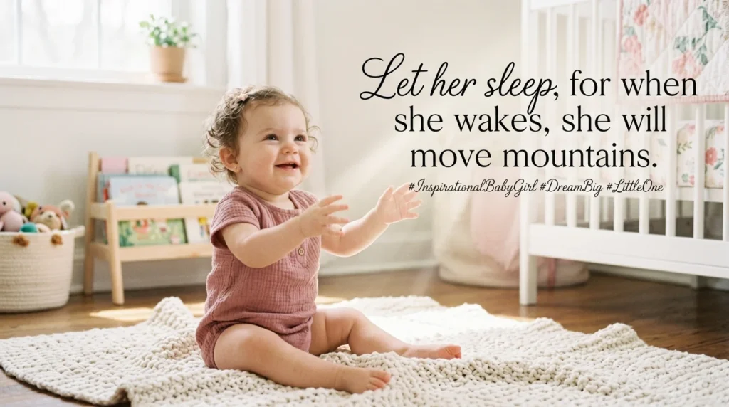 Inspirational Captions for Baby Girl