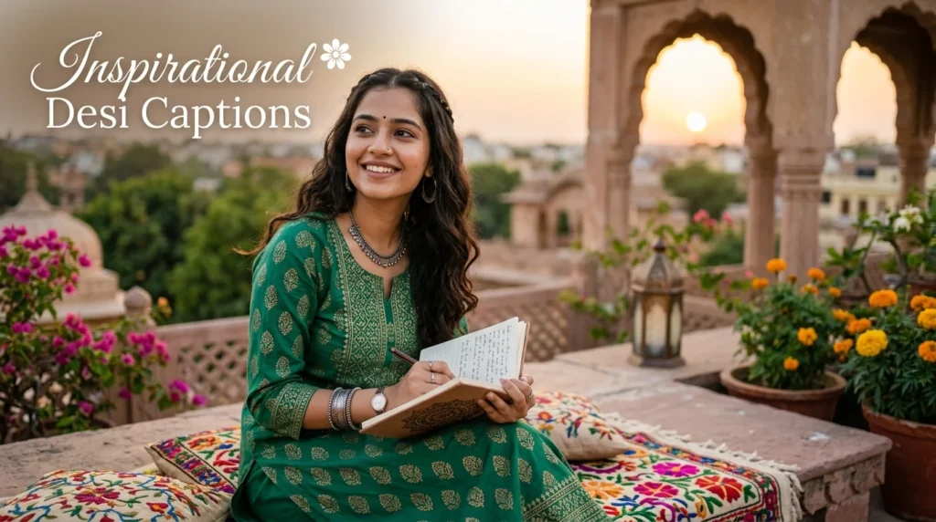 Inspirational Desi Captions for Instagram for Girl