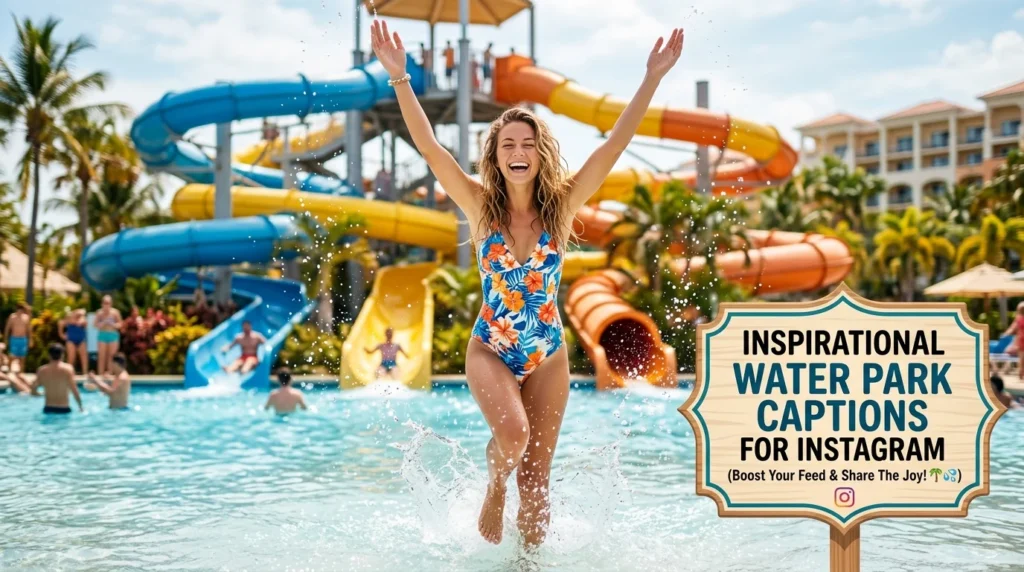 Inspirational Water Park Captions for Instagram