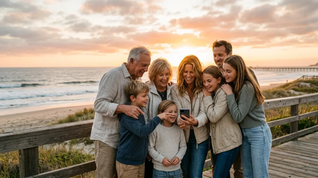 Love and Family Captions for Group Trips