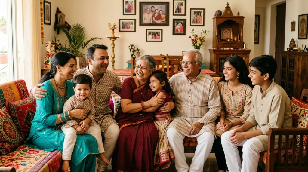 Love and Family Desi Captions