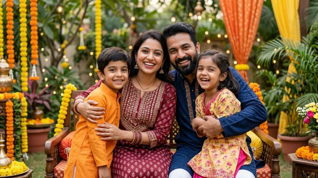 Love and Family Kurta Captions